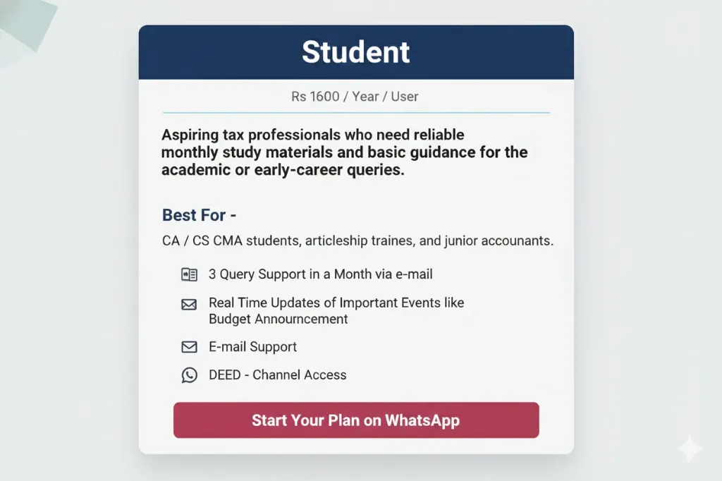 Student - Membership